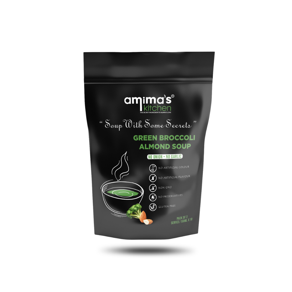 Green Broccoli Almond Soup (100 Grams)